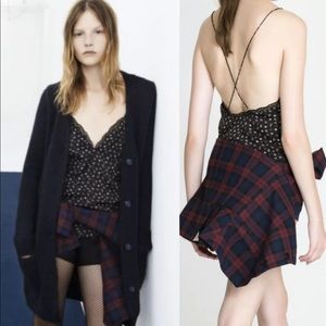 Zara skinny strap low back camisole